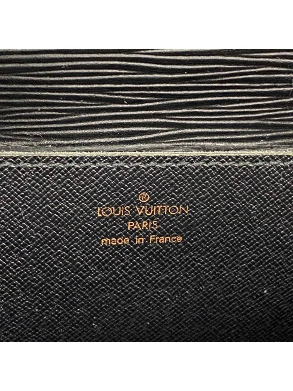 Louis Vuitton Briefcase Epi Porte Documents Bandouliere Noir 2-Way